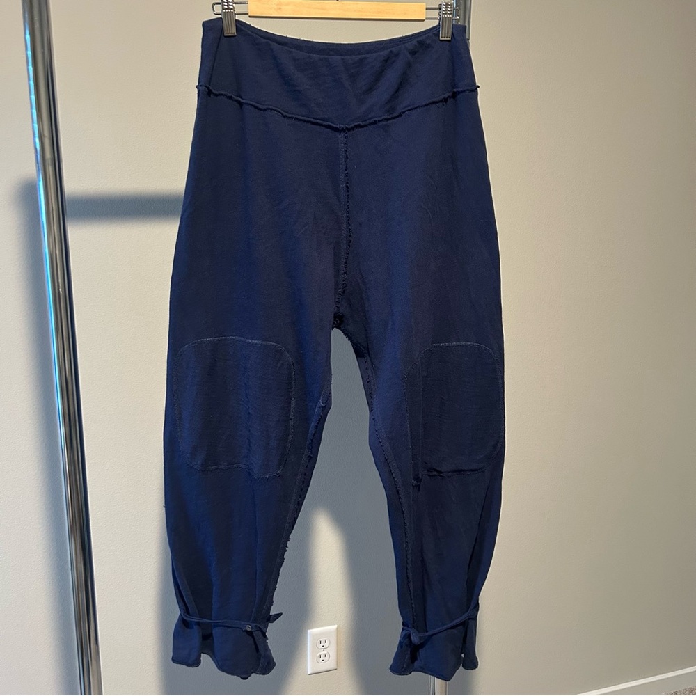 Free People Intimately Sleep or Lounge Pants Size Small in Navy Blue GUC